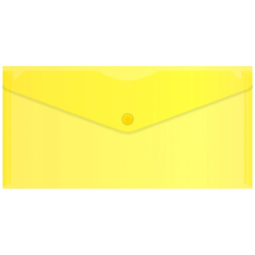 Папка-конверт 262*130 мм (евро), кнопка, полипропилен 0.18 мм, "Бюрократ" фото 6
