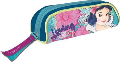 Пенал косметичка "Принцессы", молния, полиэстер, 210*70*50 мм, "Академия Групп"