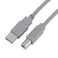 Кабель Hama USB 2.0 A-B (m-m) 3.0 м серый