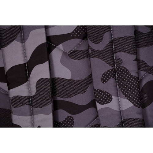 Ранец школьный "Black Camouflage", молния, карман, полиэстер, 410*300*180 мм, "Milan" фото 2