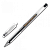 Ручка гелевая HJR-500B, сменный стержень 138 мм, шарик 0,7 мм, линия 0,5 мм, "Crown" (цвет: черный)