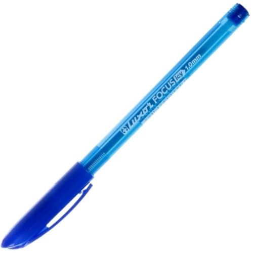 Ручка шариковая "Focus Icy", сменный стержень 137 мм, шарик 1 мм, линия 0,8 мм, "Luxor"