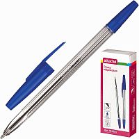 Ручка шариковая "Economy Elementary", сменный стержень 136 мм, шарик 0,7 мм, линия 0,5 мм, пластиковый прозрачный корпус. "Attache"