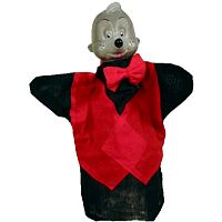 Крот: Кукла-перчатка для кукольного театра, 30 см, текстиль/ПВХ. - "Русский стиль"