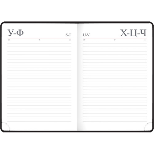 Ежедневник "Nebraska" ф.А5 (145*205 мм), недатированный, блок 70 г/м2, ляссе, искусственная кожа, 272 с, "OfficeSpace" фото 2
