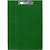 Планшет ф.А4 (223*315 мм), верхний металлический прижим до 150 л, ПВХ, "Attache" (цвет: зеленый, арт.831849)