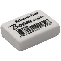 Ластик прямоугольный "Boom", термопластичный каучук, 26*18,5*8 мм, "Silwerhof"