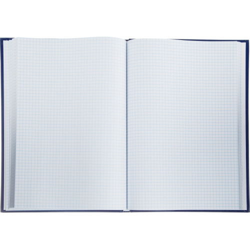 Книга учета 192 л. ф.А4 (195*280 мм), клетка, сшивка, бумвиниловый переплет, "Attache" фото 3