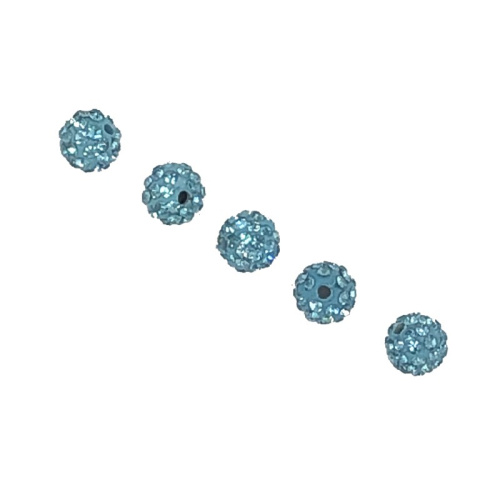 Бусина 8 мм, 5 шт, пластик, "Zlatka"