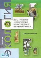 Швец И.М, Федорова М.З, Лукина Т.П. Экологическая составляющая курса биологии в основной школе. Сборник программ. - М.: Вентана-Граф, 2006. - 48 с. - мягк. обл.