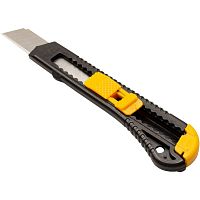 Нож для резки бумаг "Eco" 18 мм, блокировка лезвия, пластиковый корпус 150 мм, "Silwerhof"