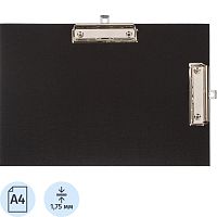 Планшет ф.А4 (223*315 мм), 2 металлических зажима - сверху и сбоку, бумвинил 1,75 мм, "Attache"