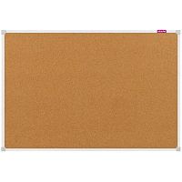 Доска пробковая, настенная, 1000*1500 мм, алюминиевая рамка, "Attache"