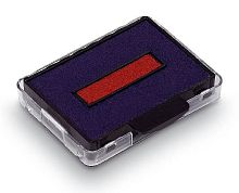 Подушка штемпельная 2-х цветная (синяя/красная), сменная 31*44 мм, для 5435, 5030, 5430, "Trodat"