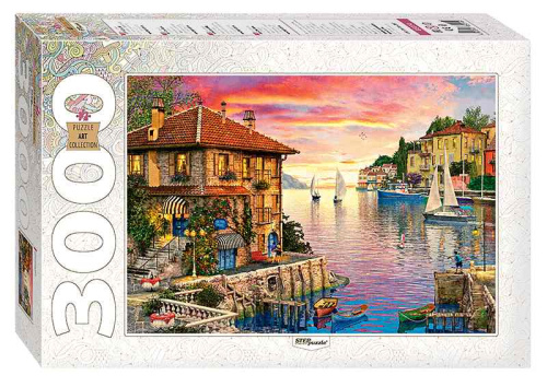 Картонные пазлы. 3000 карточек, ф.1160*850 мм, "Степ Пазл"