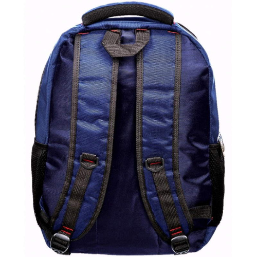 Рюкзак для старшеклассников, 3 отделения, молния, карманы, нейлон, 330*140*457 мм, "№1 School" фото 2