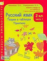 Тикунова Л.И, Корепанова М.Н. Русский язык. 2 кл. Теория в таблицах. Практика: Раздаточные материалы. В 2 ч. Часть 1. - М.: Росткнига, 2005. - 140 с. - (Юным умникам и умницам. Учитесь грамотно писать). - мягк. обл.