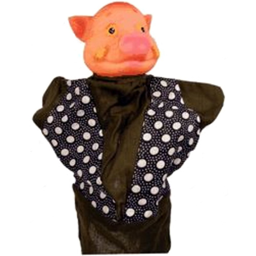 Кабан: Кукла-перчатка для кукольного театра, 30 см. - "Русский стиль" Кабан: Кукла-перчатка для кукольного театра, 30 см. - "Русский стиль"