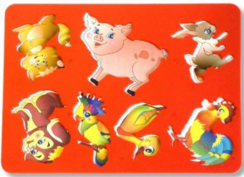 Пластиковые трафареты - раскраски, 203*155 мм, "Пчелка"