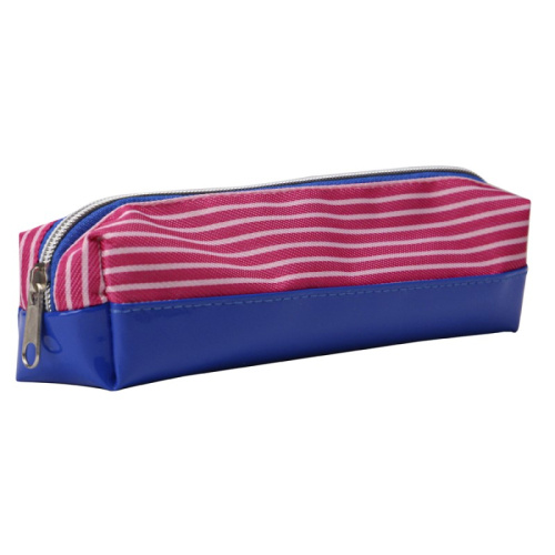 Пенал косметичка одинарный, молния, ПВХ, 220*70*50 мм, "Проф-Пресс"