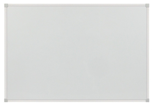 Доска магнитно-маркерная, настенная, 1000*1500 мм, белая, лаковая, алюминиевая рамка, "Attache"