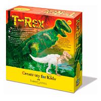 Креативный набор для детского творчества "Древний тиранозавр", в картонной коробке. - "Faber Castell"